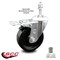 Service Caster 4 Inch Phenolic Swivel 3/8 Inch Threaded Stem Caster with Total Lock Brake SCC SCC-TSTTL20S414-PHR-381615 - alternate 4